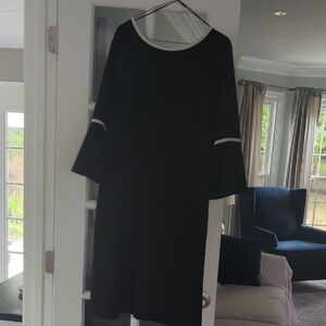 Liz Claiborne Black Long Sleeve Dress